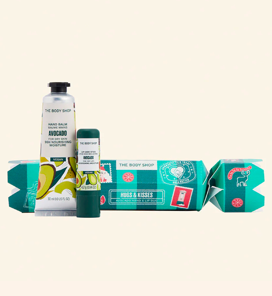 The Body Shop Hugs & Kisses Avocado Hand & Lip Duo Set
