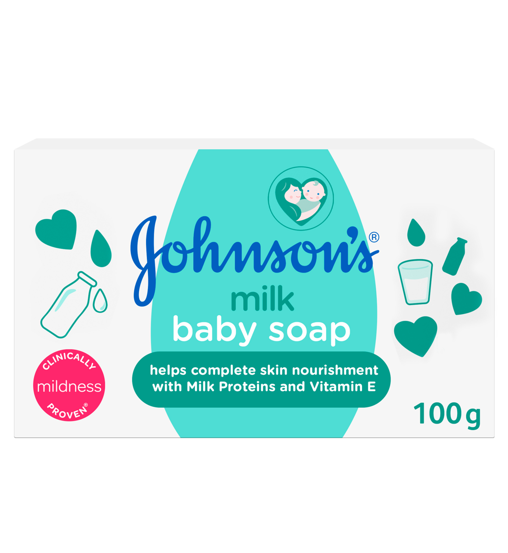 Johnson'sÂŽ Baby Milk Soap