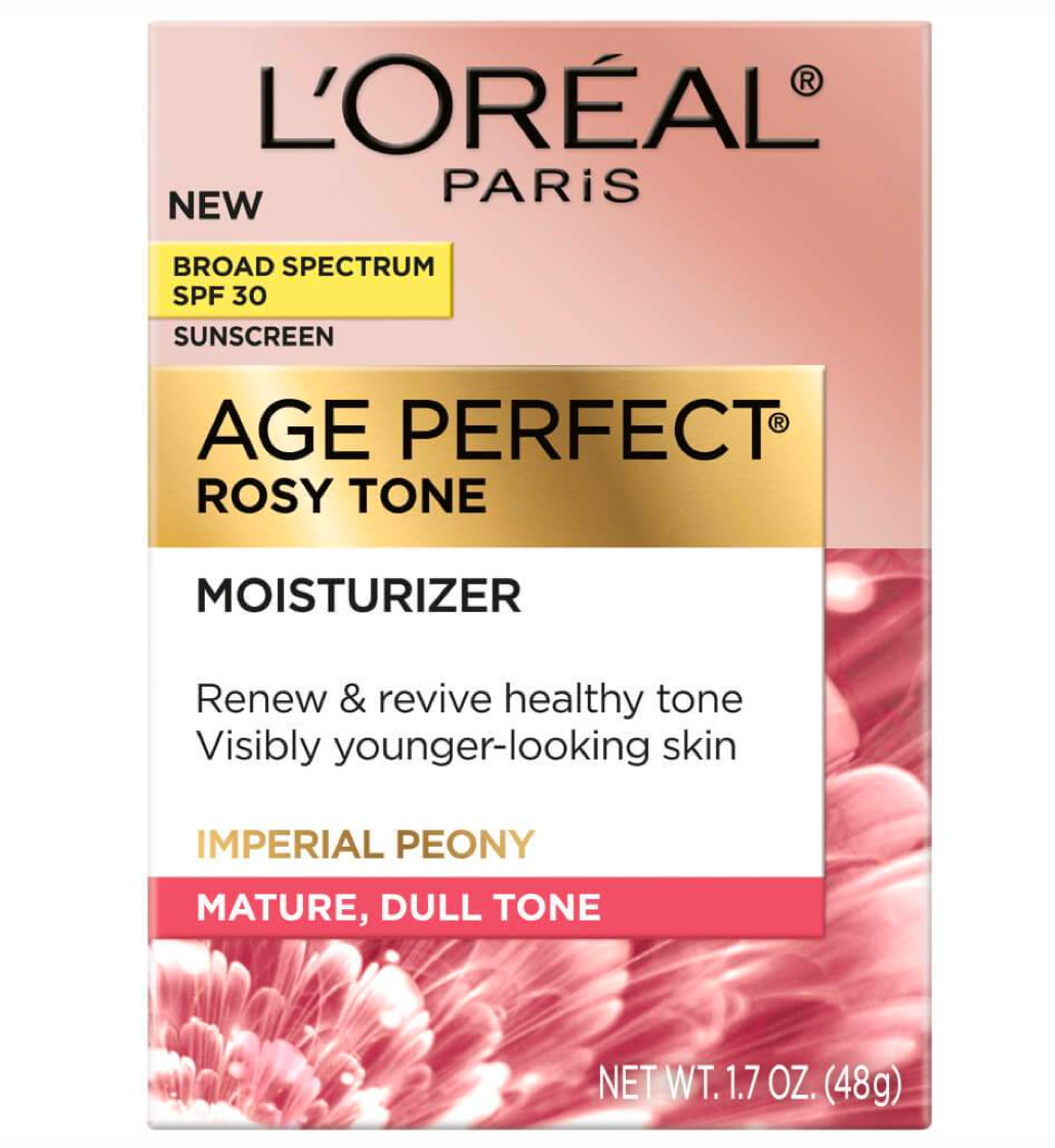 L'Oreal Paris Age Perfectยฎ Rosy Tone Moisturizer SPF 30