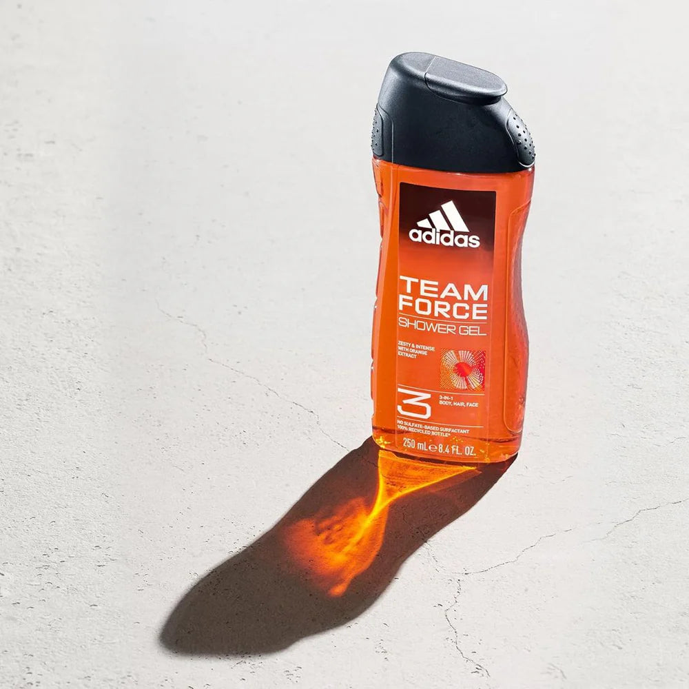 Adidas Men 3 in 1 Team Force Shower Gel