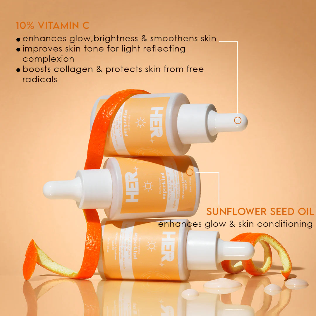 Her Beauty Superkind Glow and Radiate Serum