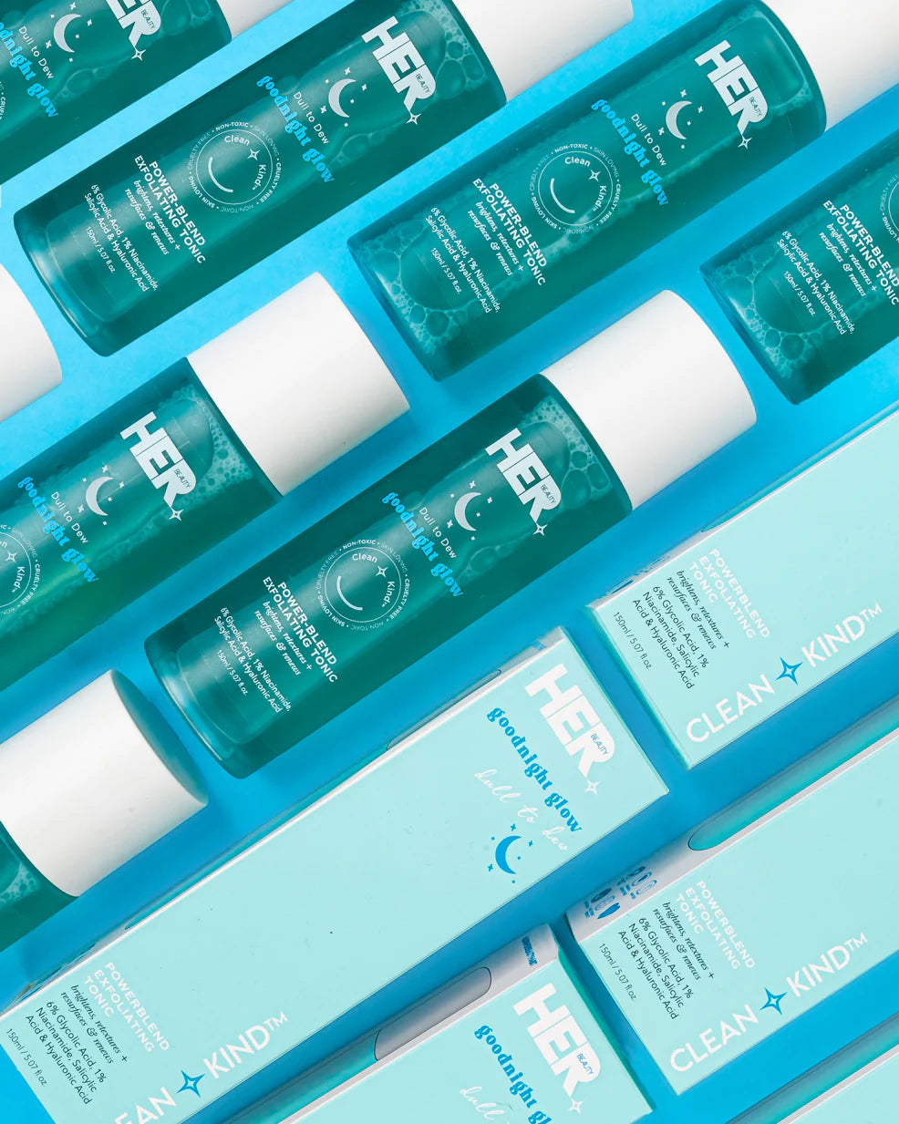 Her Beauty Goodnight Glow Power Blend Exfoliating Tonic