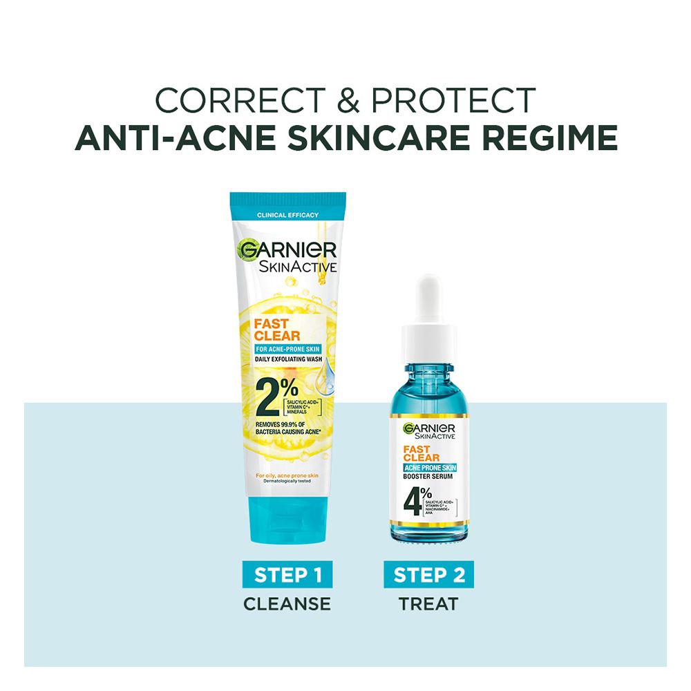 Garnier SkinActive Fast Clear Facewash For Acne Prone Skin