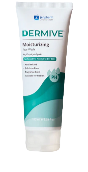 Jenpharm Dermive Moisturizing Face Wash