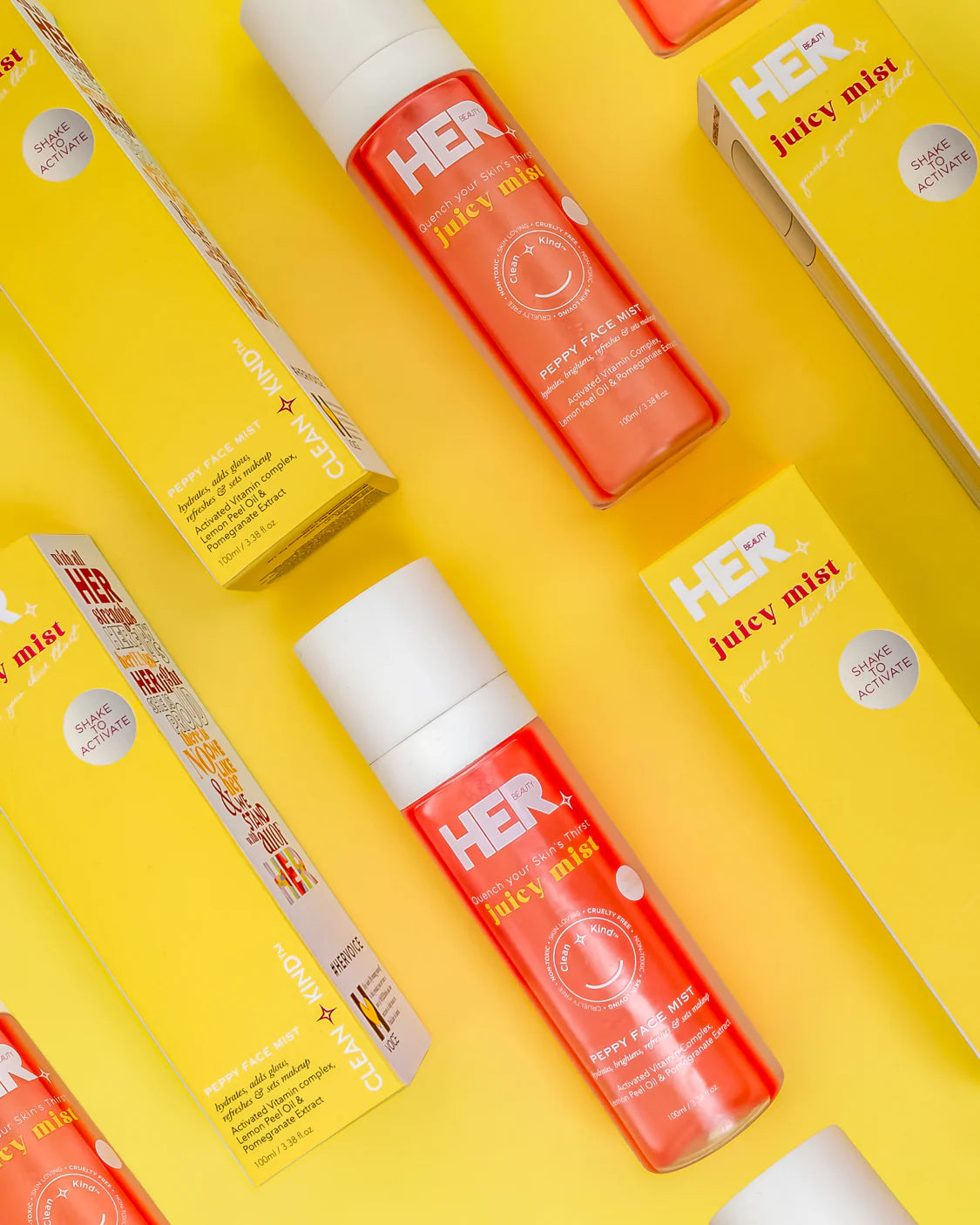 Her Beauty Juicy Mist Peppy Face Mist