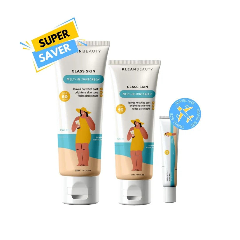 Klean Beauty Glass Skin Melt in Hydrating Sunscreen SPF 60