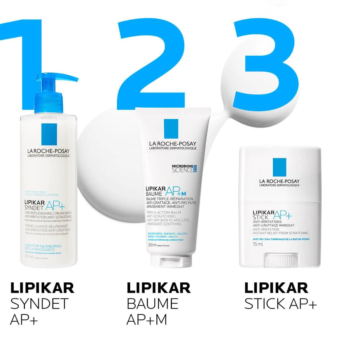 La Roche-Posay Lipikar Syndet AP+ Ultra Gentle Cream Wash