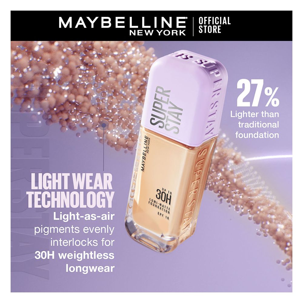 Maybelline Super Stay Up To 30H Lumi Matte Foundation SPF 16