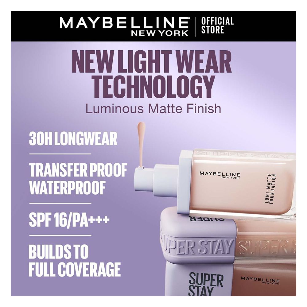 Maybelline Super Stay Up To 30H Lumi Matte Foundation SPF 16