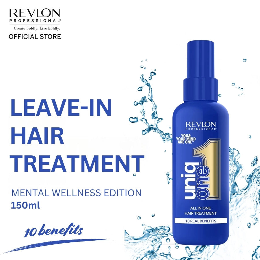 Revlon Professional UniqONE™ Repair Hair Spray Leave-In Treatment All-in-One 10 Benefits Hair Serum - Mental Wellness Edition