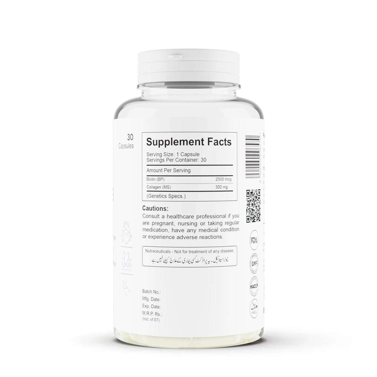 Genetics Wellness OxyNac Biotin & Collagen