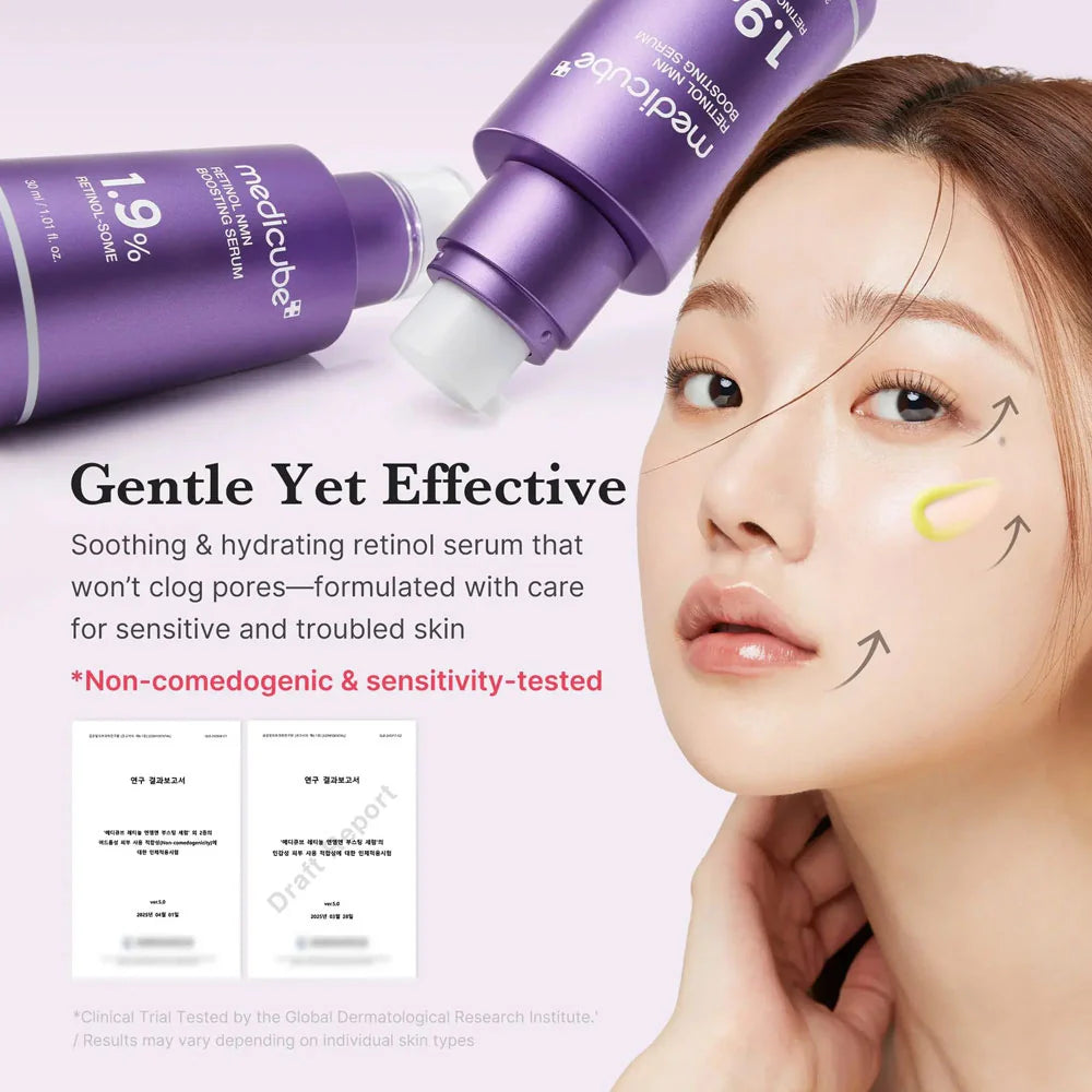 Medicube 1.9% Retinol NMN Boosting Serum