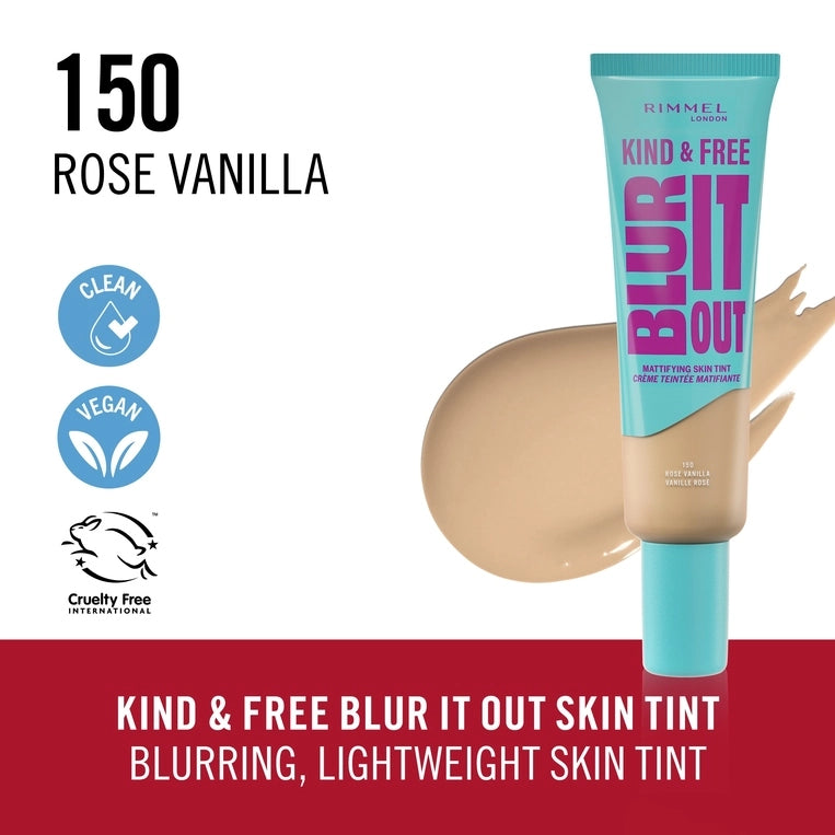 Rimmel London Kind & Free Blur It Out Mattifying Skin Tint