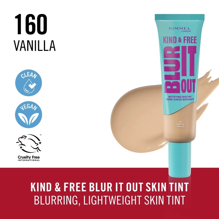 Rimmel London Kind & Free Blur It Out Mattifying Skin Tint