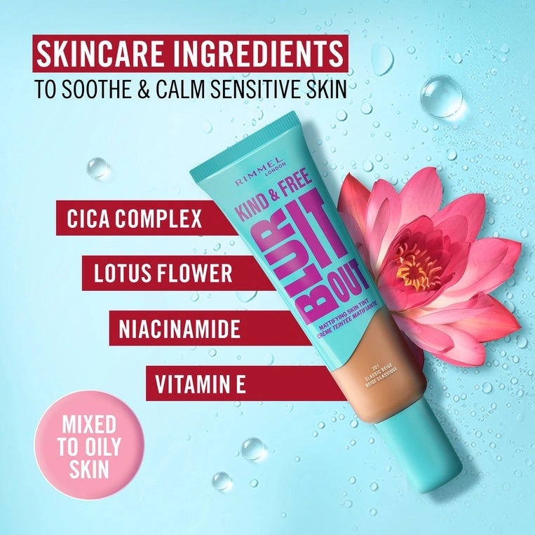 Rimmel London Kind & Free Blur It Out Mattifying Skin Tint