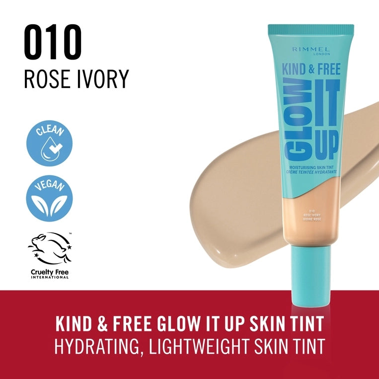 Rimmel London Kind & Free Glow It Up Moisturizing Skin Tint