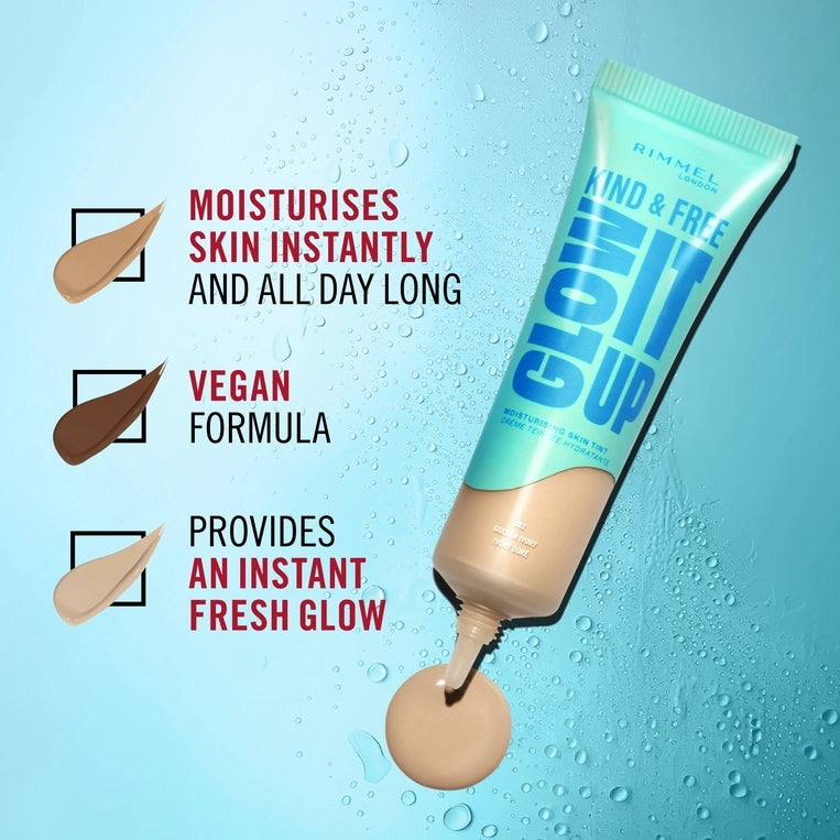 Rimmel London Kind & Free Glow It Up Moisturizing Skin Tint