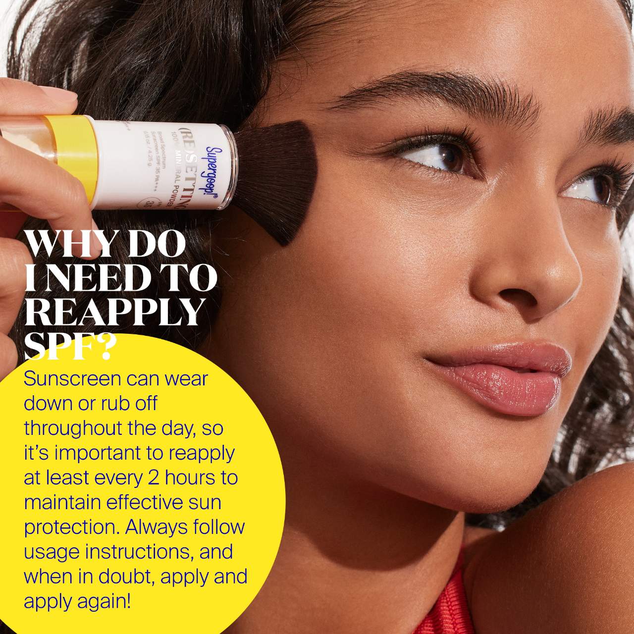 Supergoop (Re)setting 100% Mineral Powder SPF 35