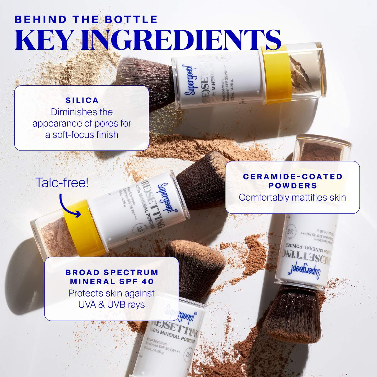 Supergoop (Re)setting 100% Mineral Powder SPF 35