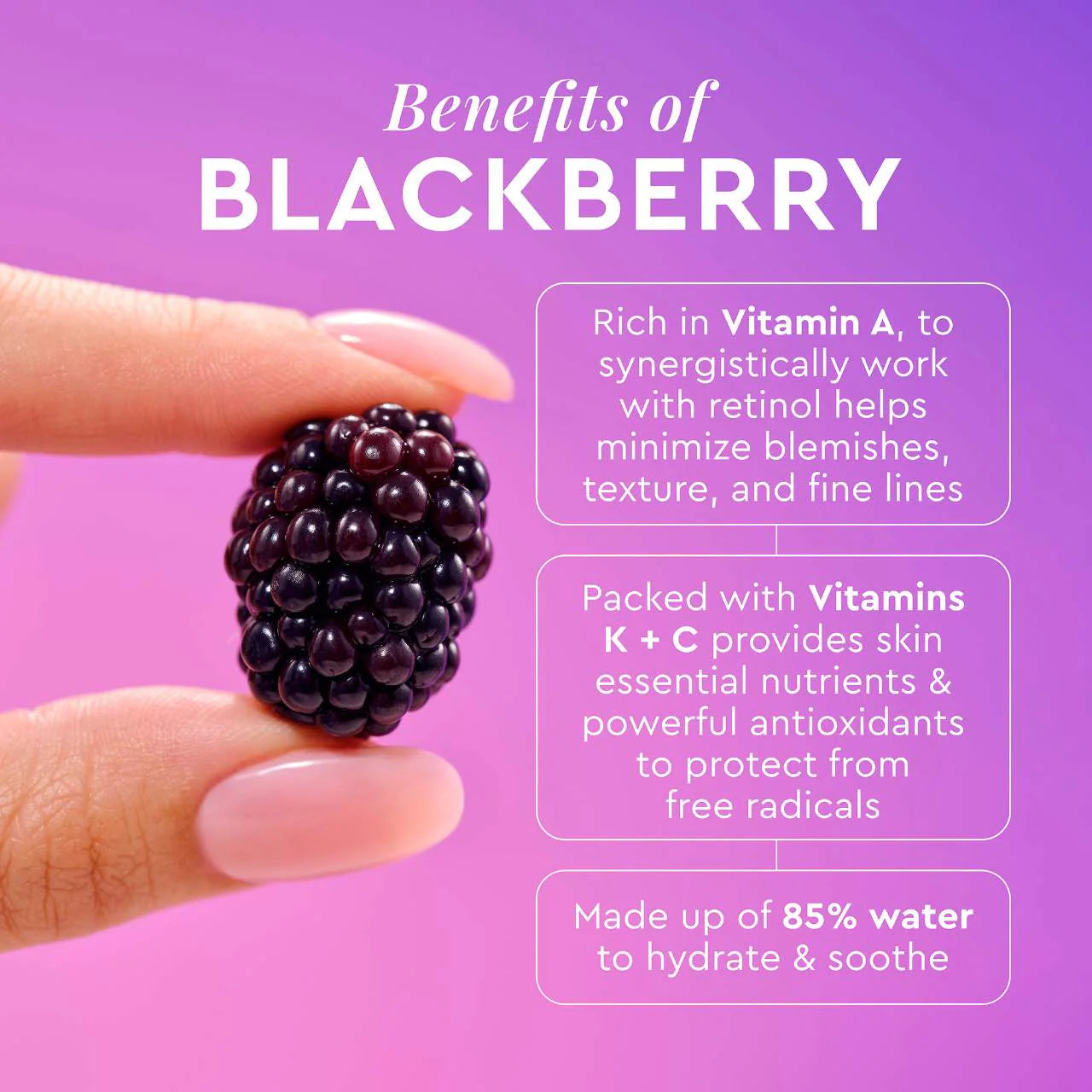 Glow Recipe Blackberry Retinol Blemish Serum