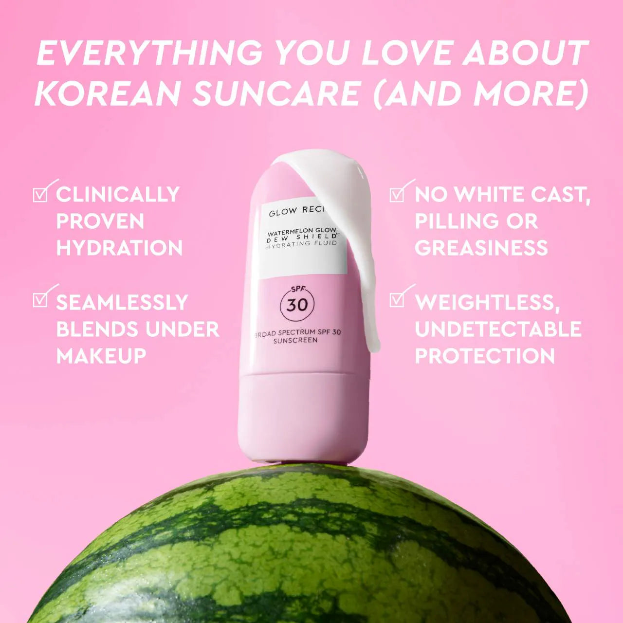 Glow Recipe Watermelon Glow Dew Shield Hydrating Fluid SPF 30