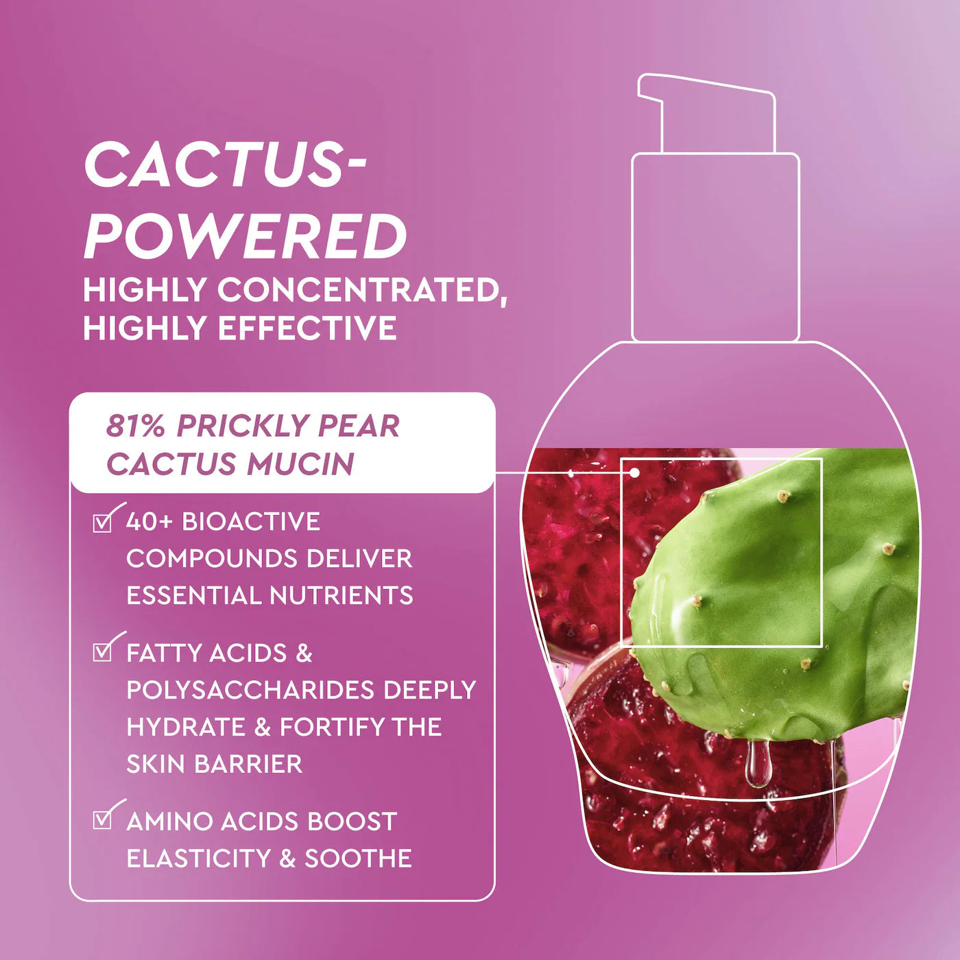 Glow Recipe Prickly Pear Peptide Mucin Serum