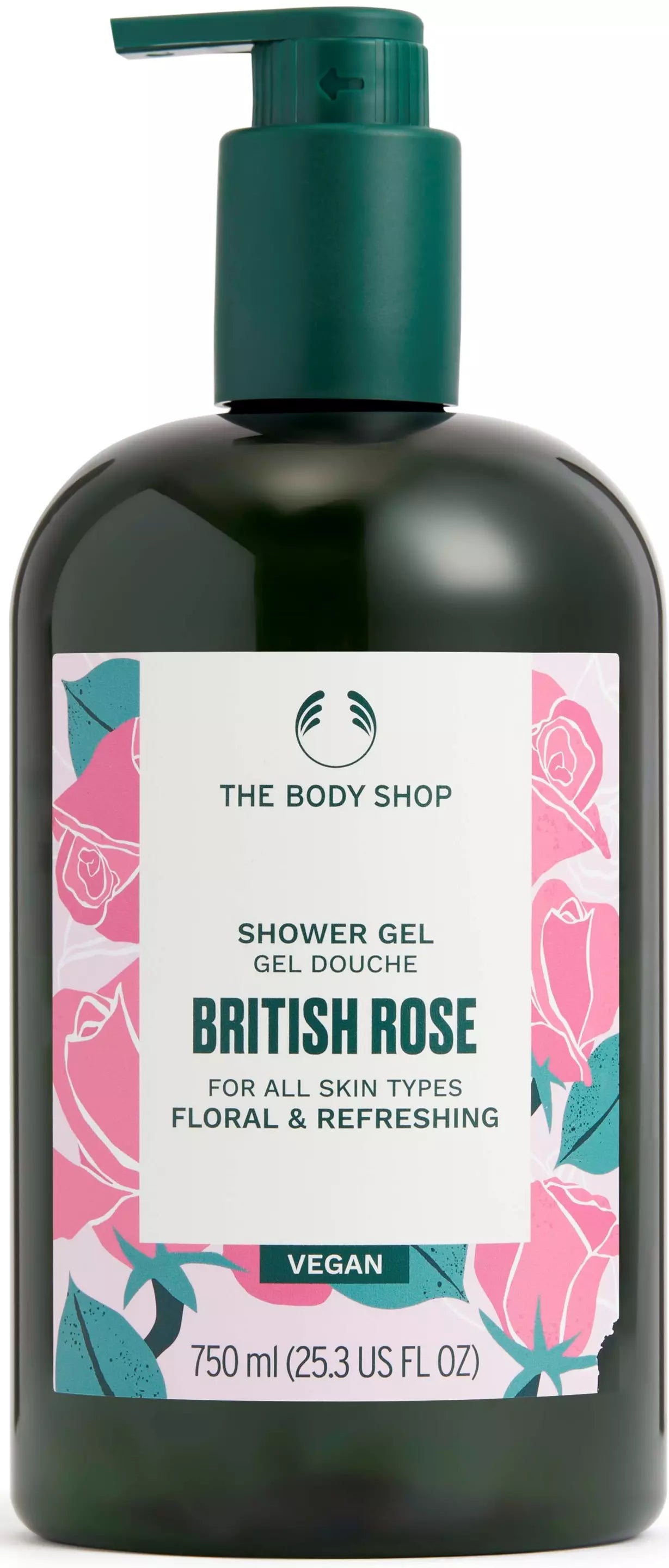 The Body Shop Shower Gel - British Rose