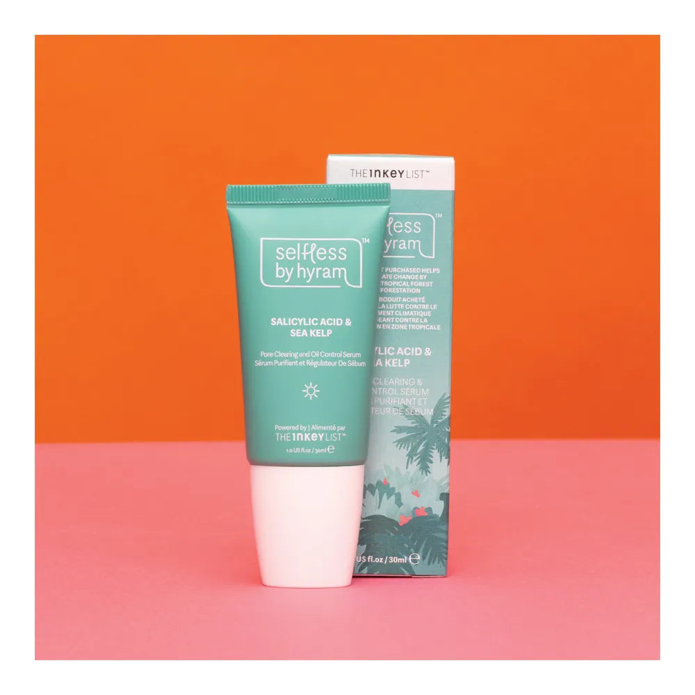 The Inkey List Selfless By Hyram Salicylic Acid & Sea Kelp Pore Clearing and Oil Control Serum