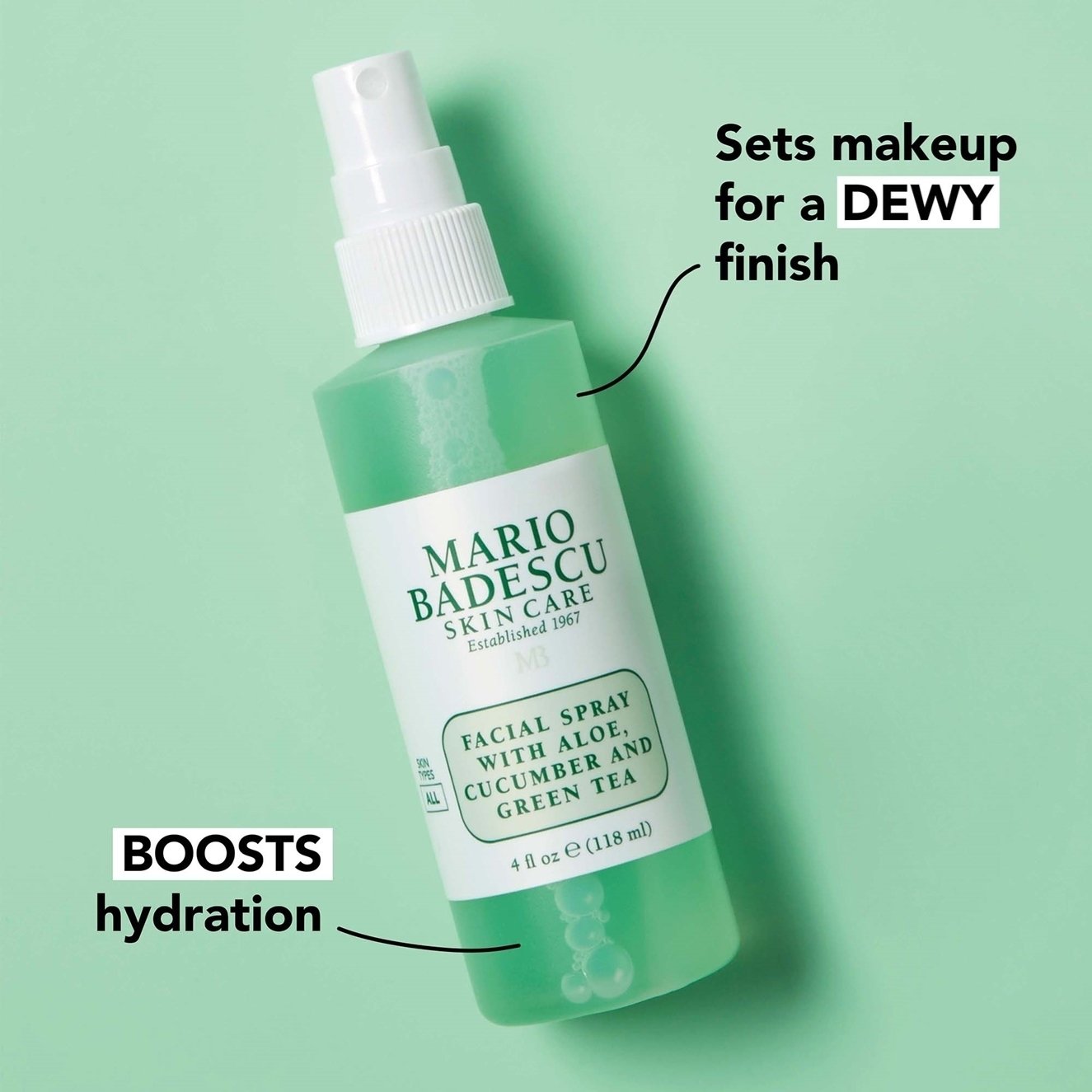 Mario Badescu Facial Spray with Aloe, Cucumber And Green Tea