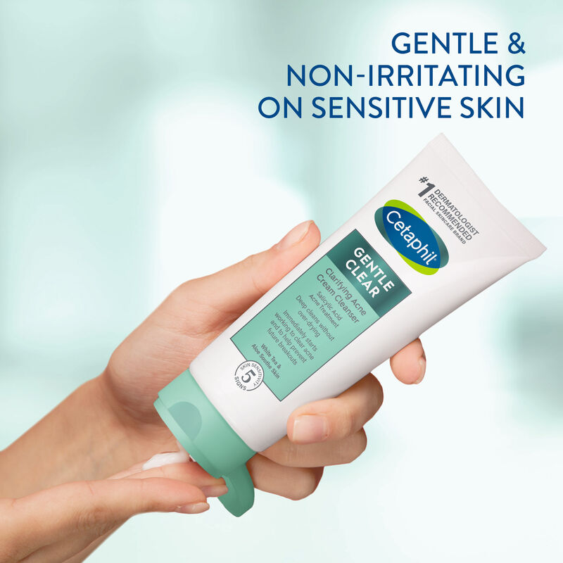 Cetaphil Gentle Clear Clarifying Acne Cream Cleanser