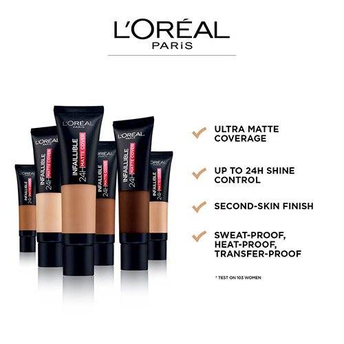 LāOreal Paris Infaillible 24h Matte Cover Foundation