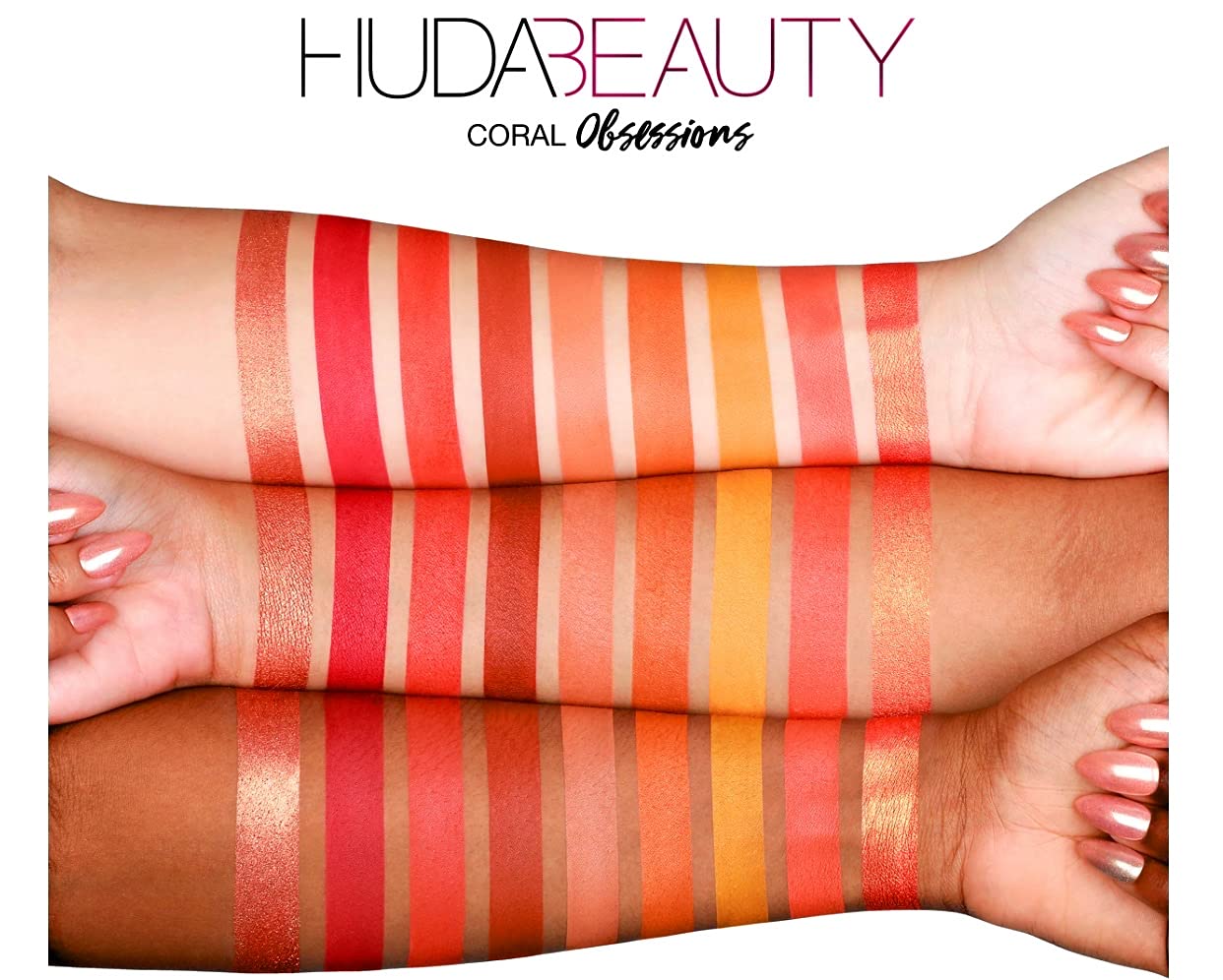 Huda Beauty Obsessions Eyeshadow Palette - Coral