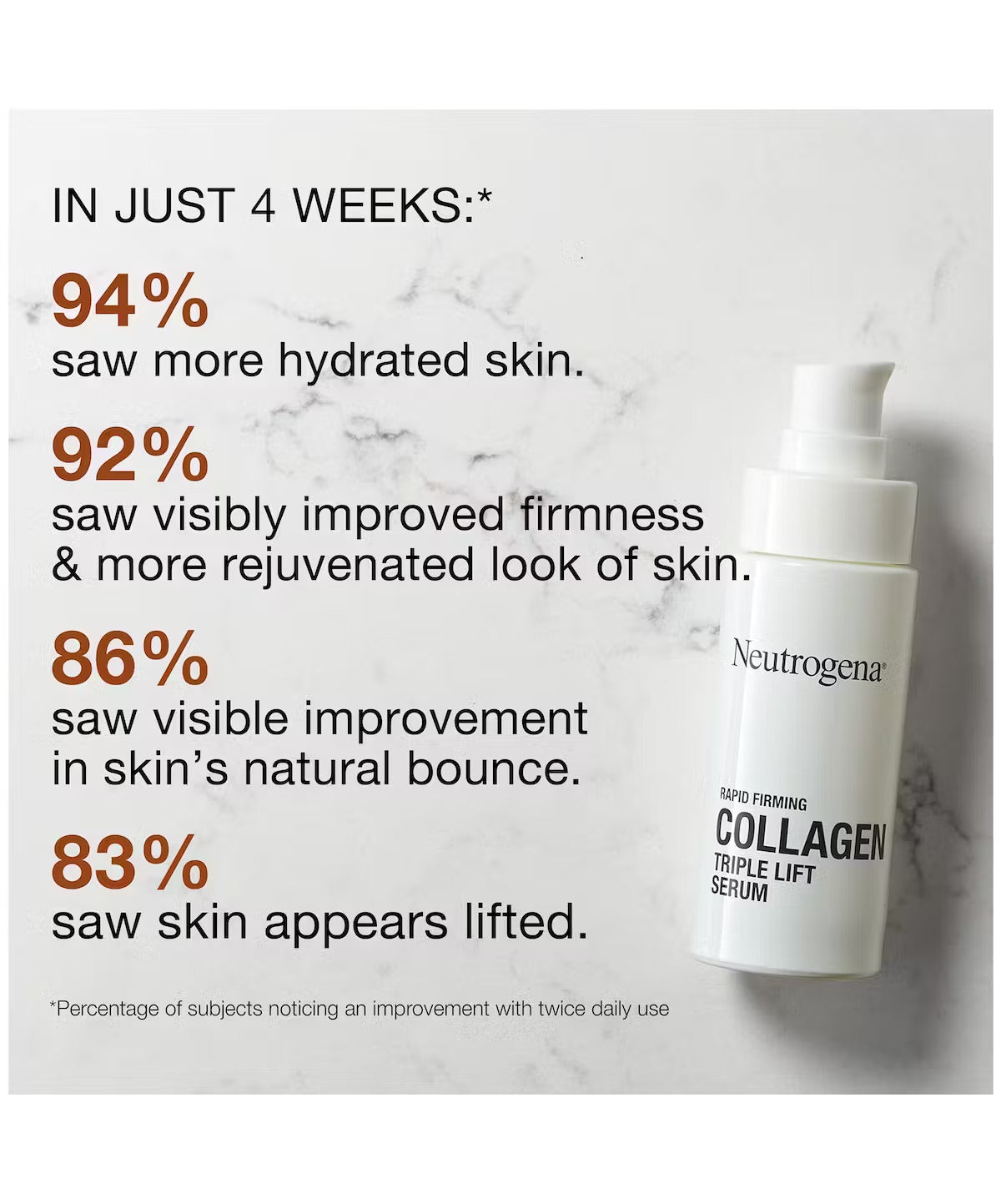 Neutrogena Rapid Firming™ Collagen Triple Lift Face Serum