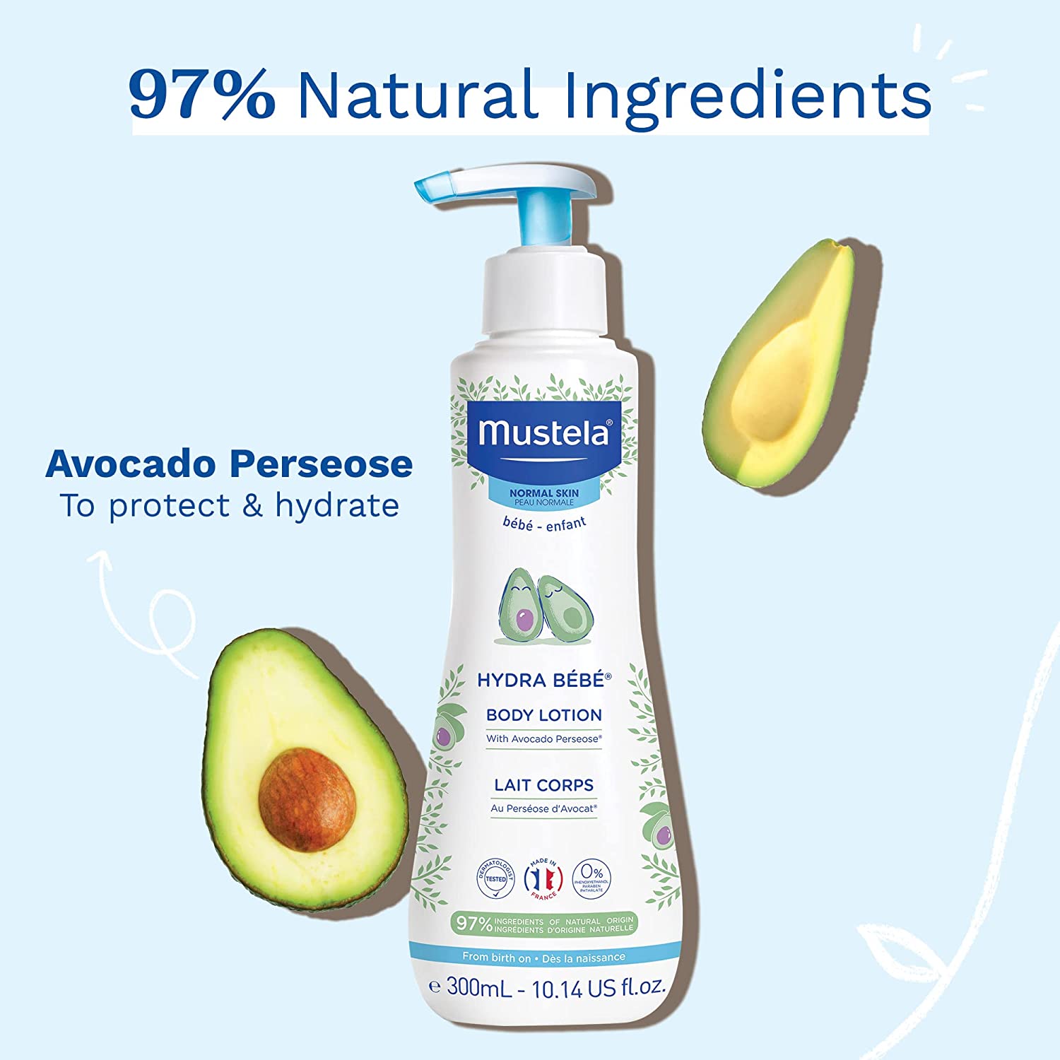 Mustela Hydra Bebe Body Lotion