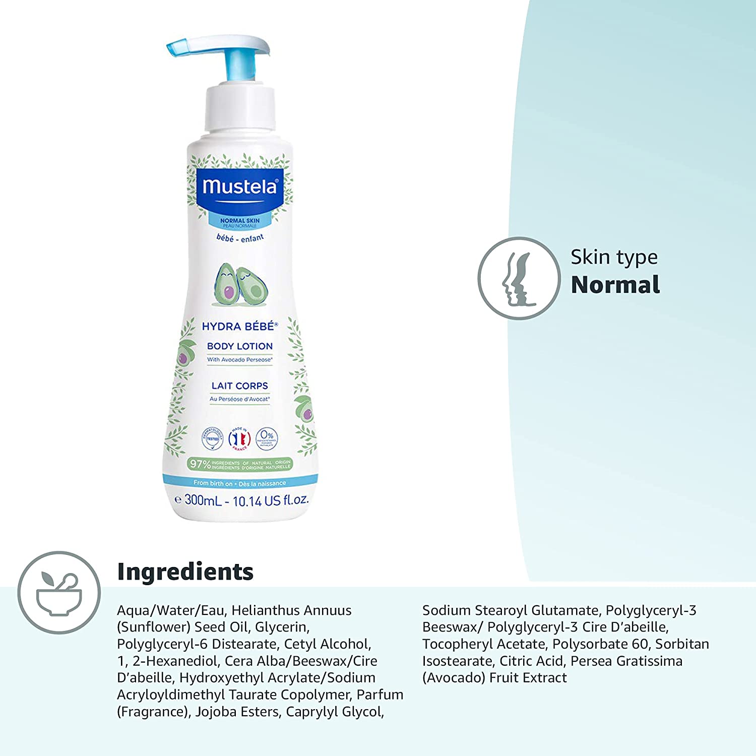 Mustela Hydra Bebe Body Lotion