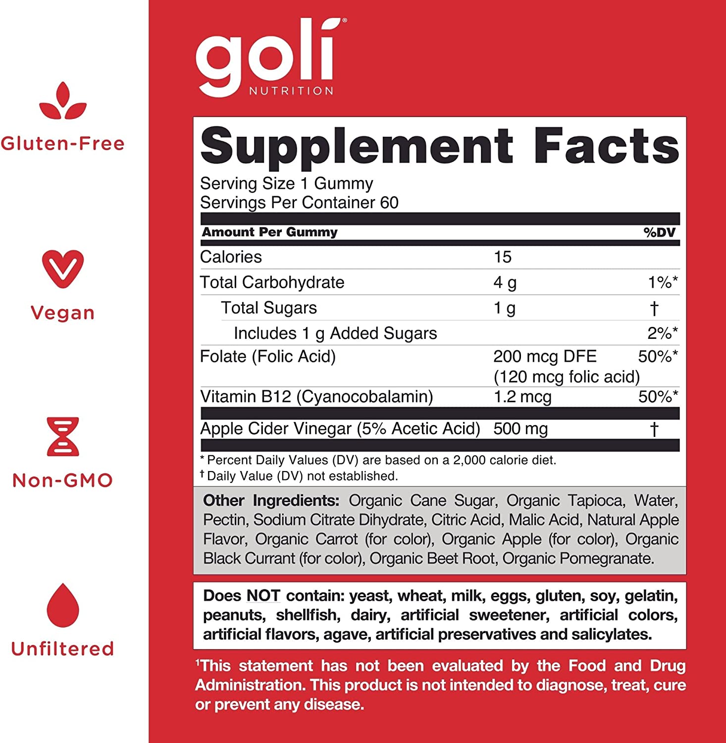 Goli Apple Cider Vinegar Gummies