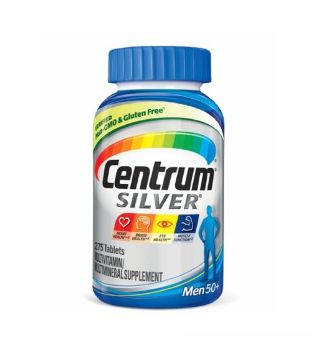 Centrum Silver Men 50+ Multivitamins - 275 Tablets