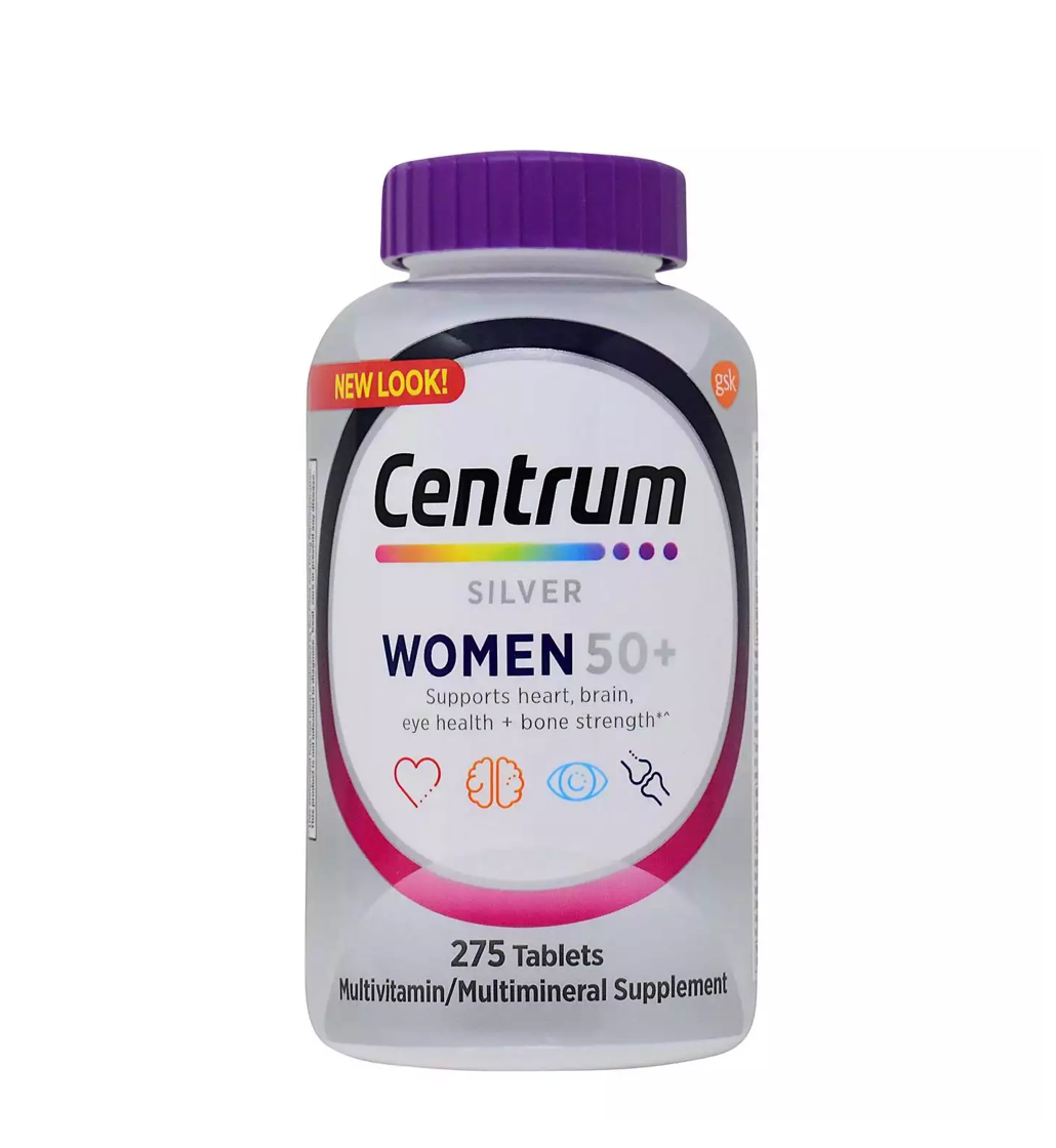 Centrum Silver Women 50+ Multivitamins - 275 Tablets