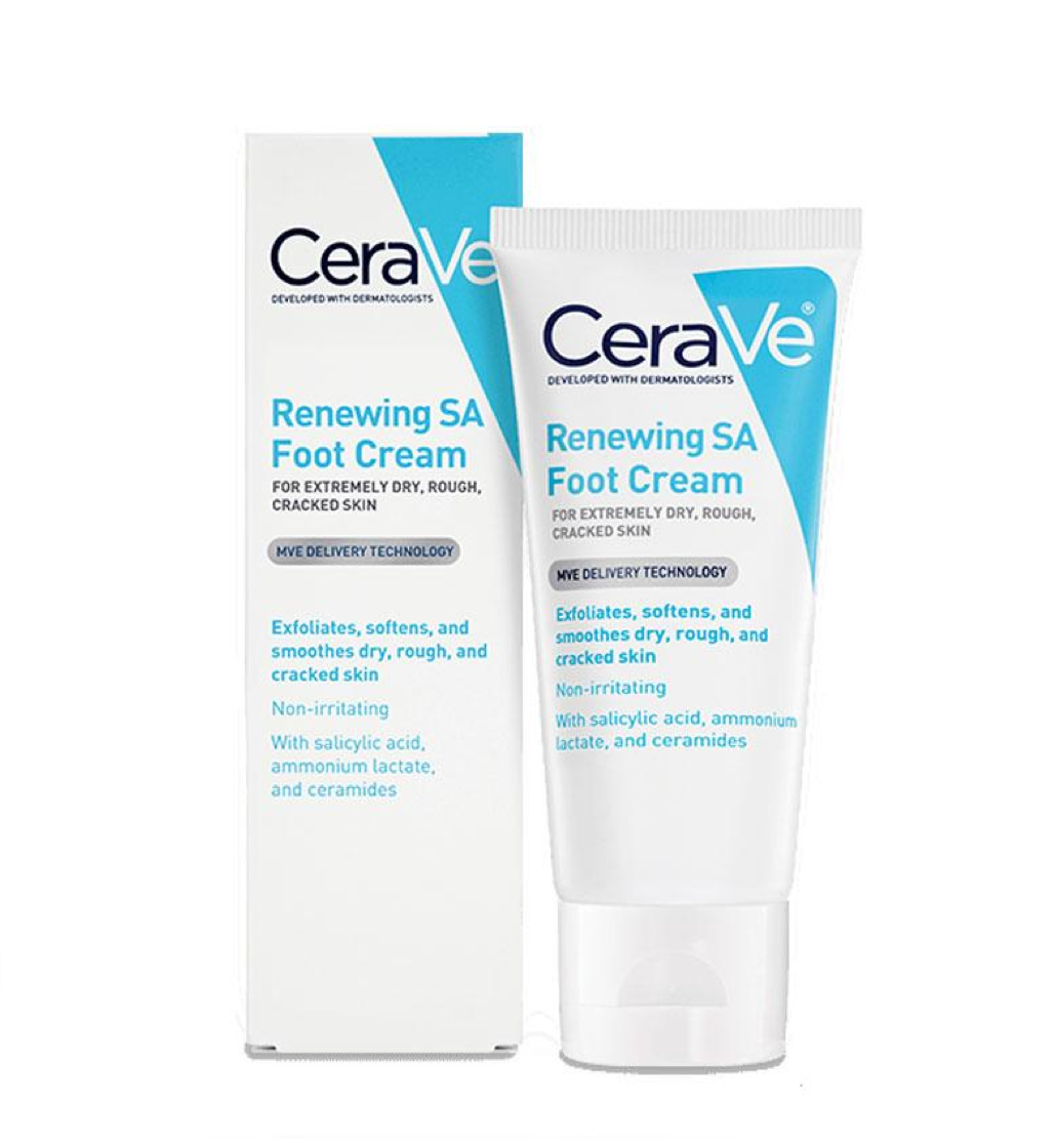 CeraVe SA Renewing Foot Cream
