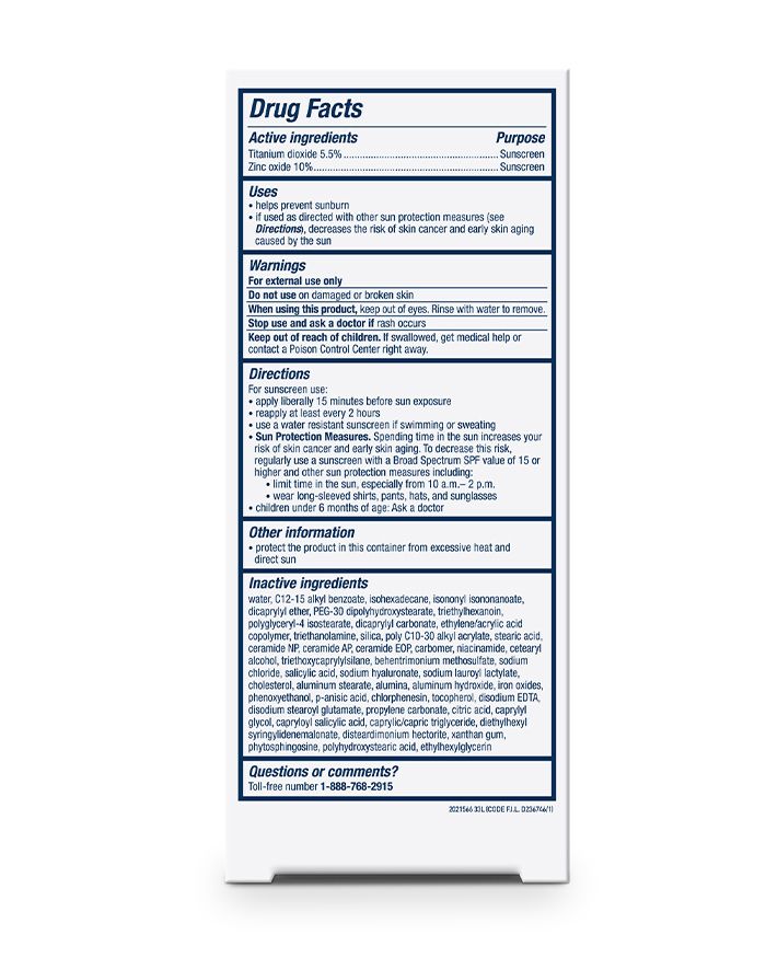 CeraVe Hydrating Mineral Sunscreen SPF 30 Face Sheer Tint