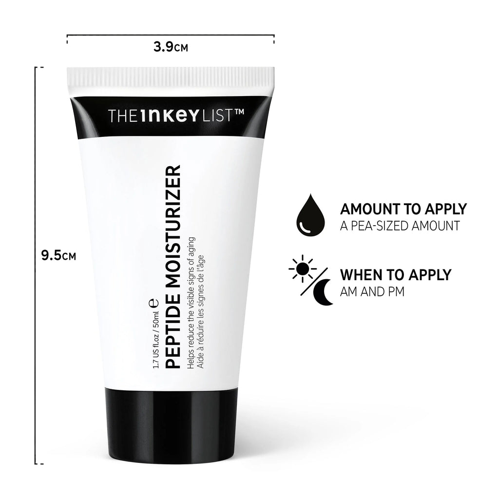 Inkey list peptide store moisturizer