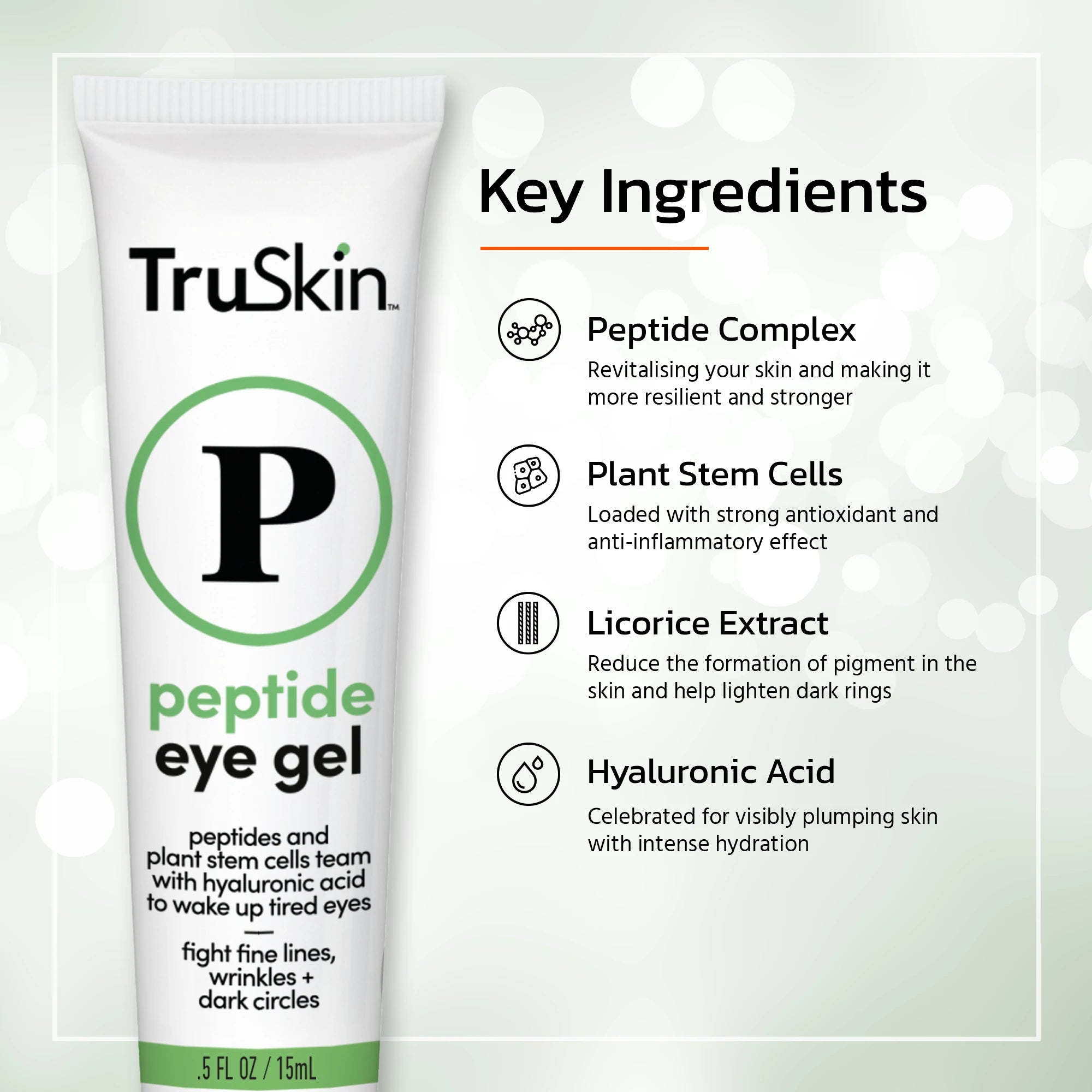 TruSkin Anti-Aging Peptide Eye Gel