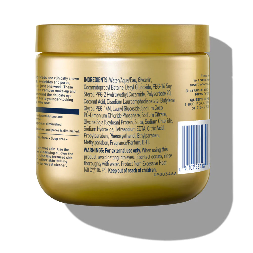 RoC Line Smoothing® Daily Cleansing Pads (Wipes)