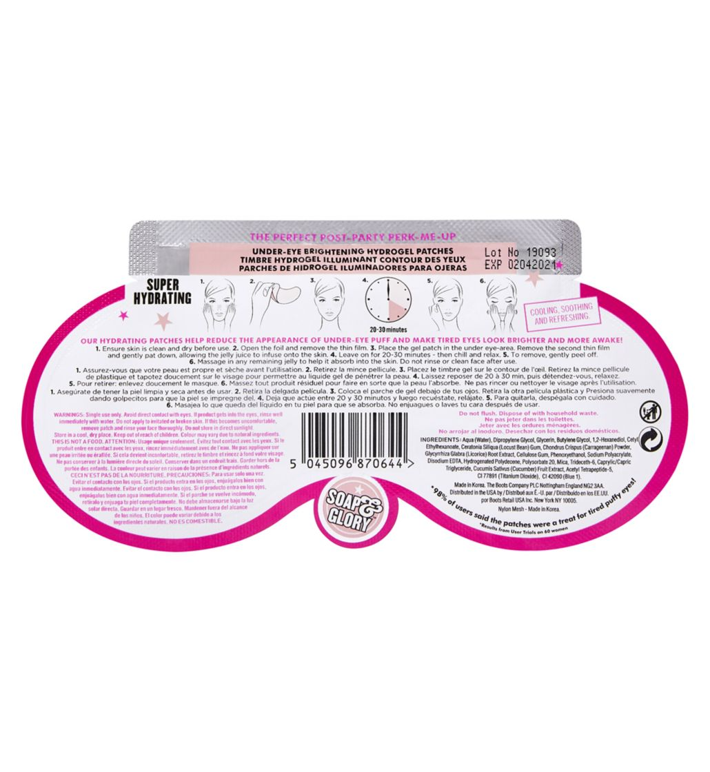 Soap & Glory Puffy Eye Attack Under-Eye Brightening Patches