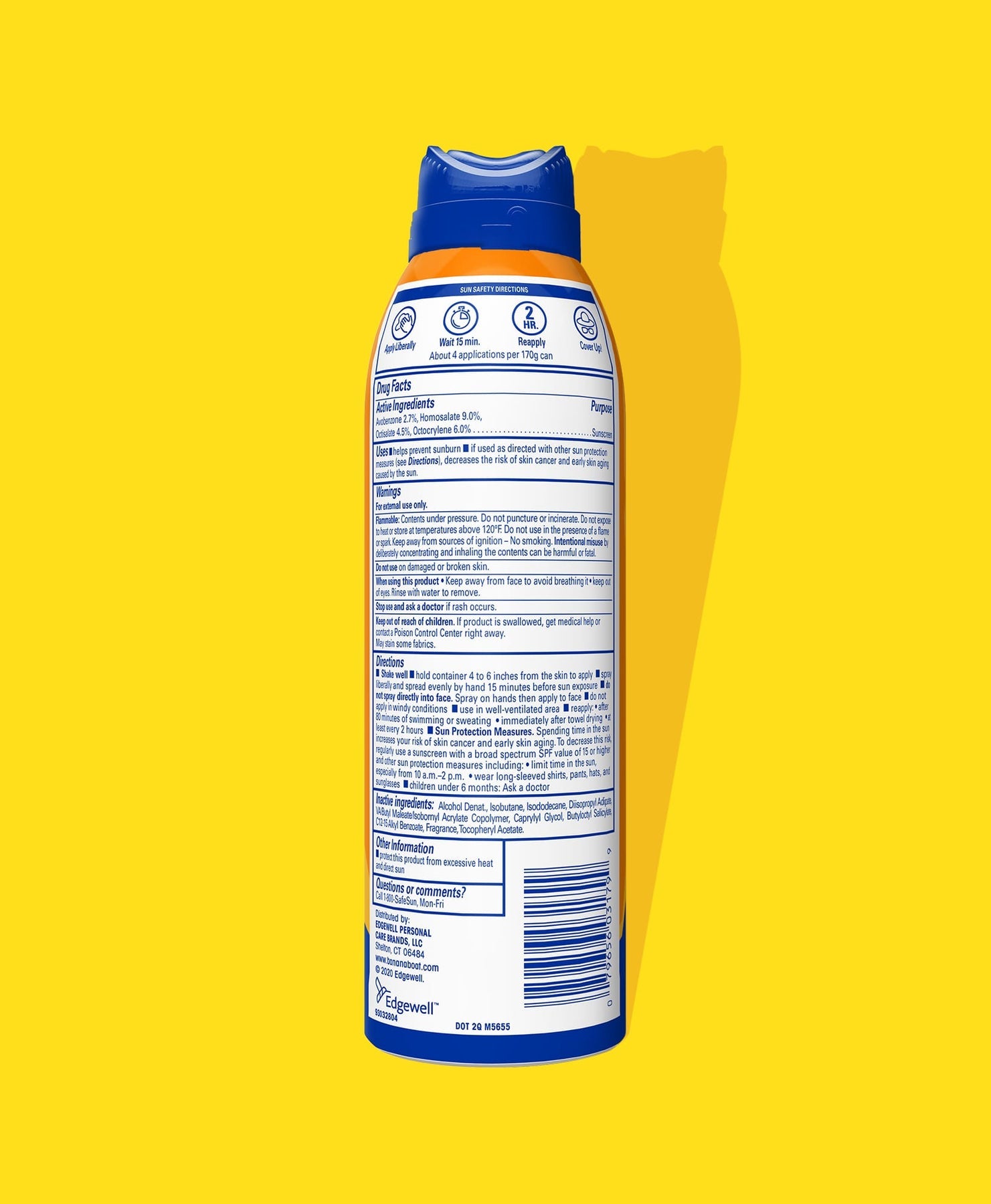 Banana Boat Sport Ultra Sunscreen Spray SPF 50+