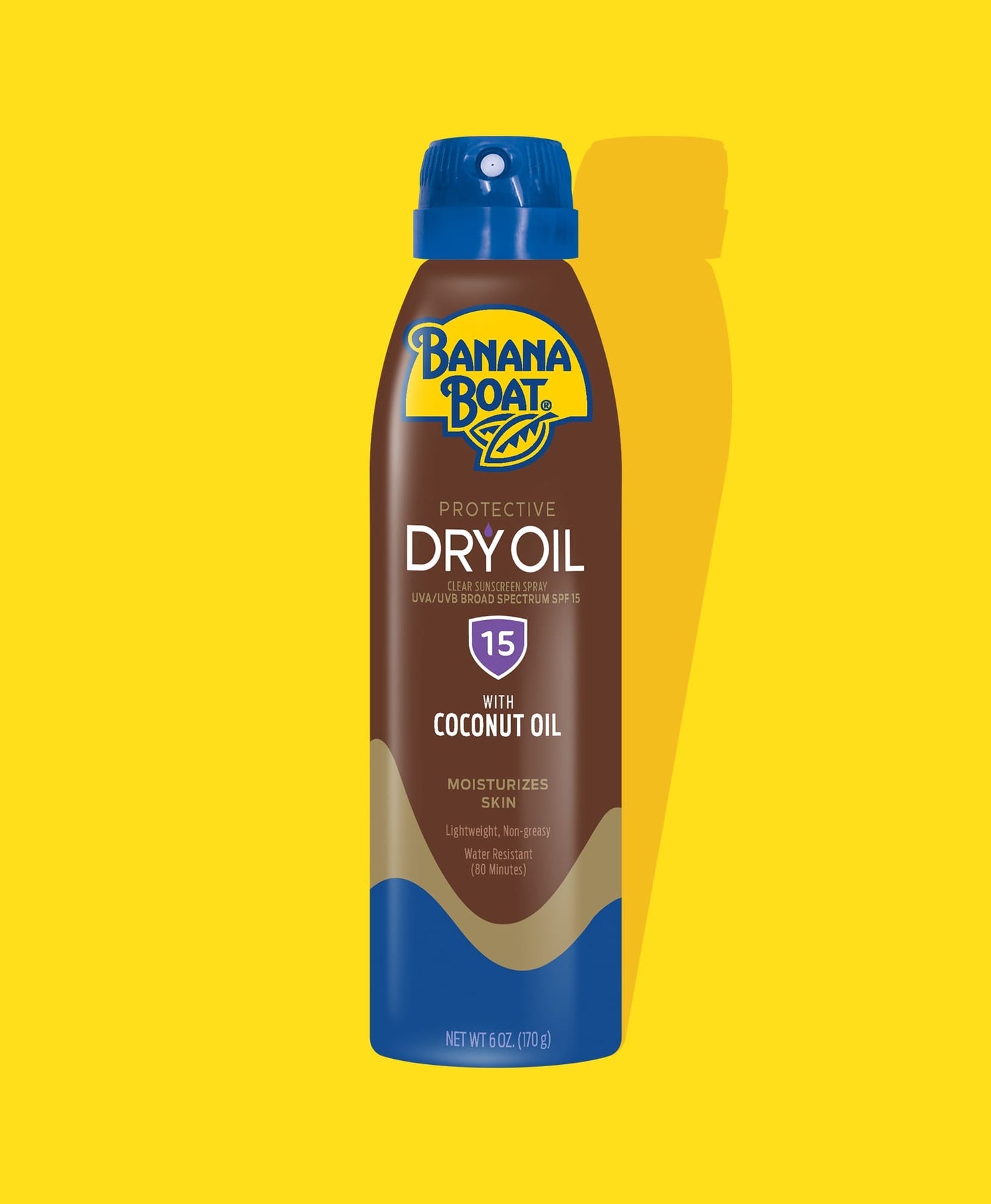 Banana Boat Dry Oil Spray SPF 15