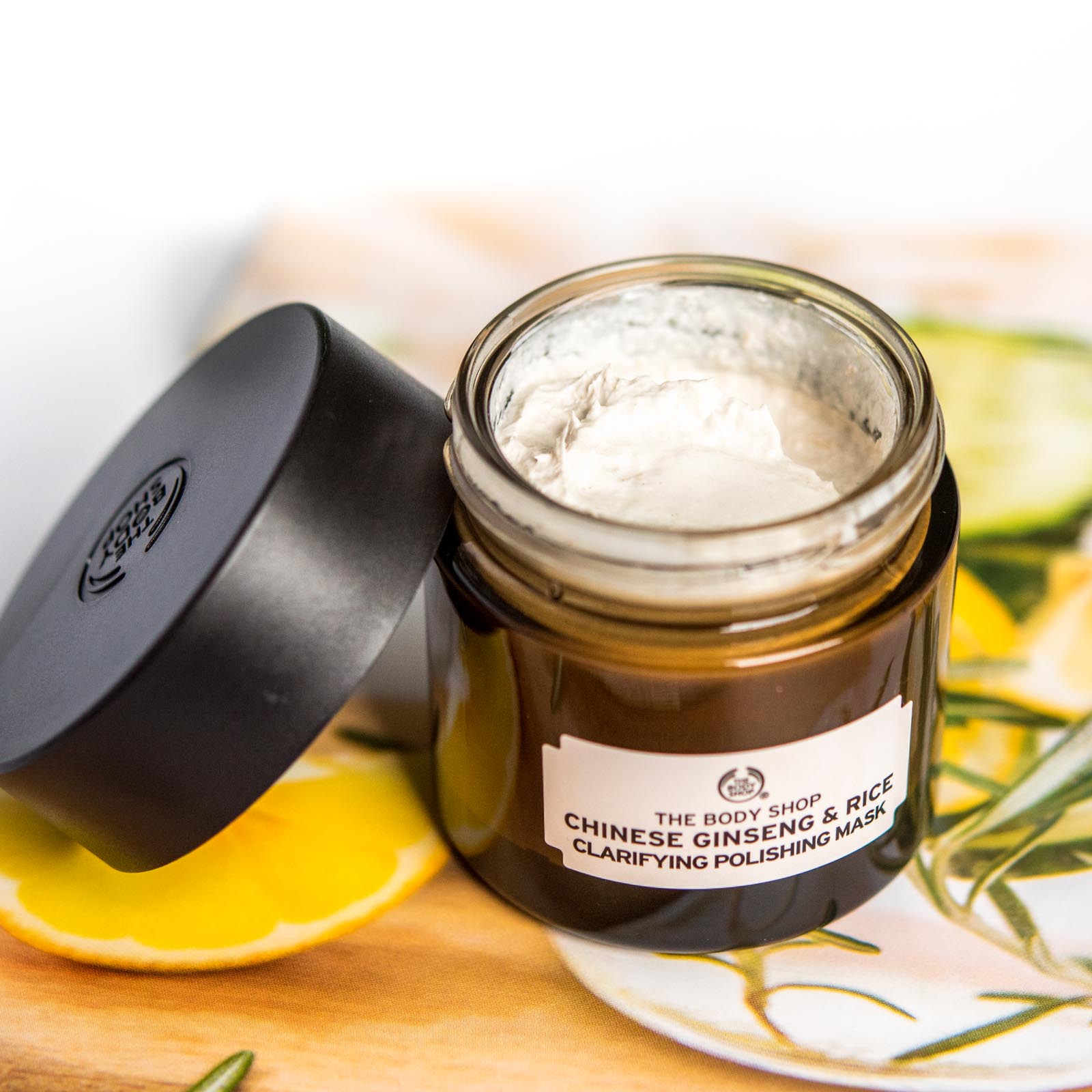 The Body Shop Chinese Ginseng and Rice Clarifying Polishing Mask