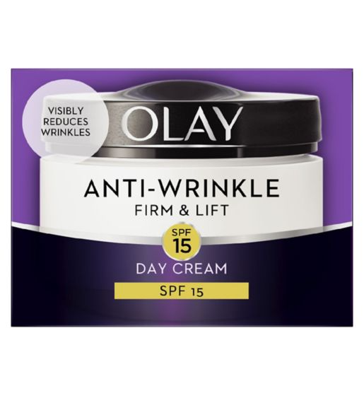 Olay Anti-Wrinkle Firm And Lift Anti-Ageing Day Moisturiser SPF15