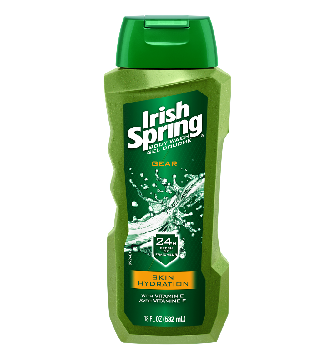 Irish Spring Gear Skin Hydration Body Wash For Men