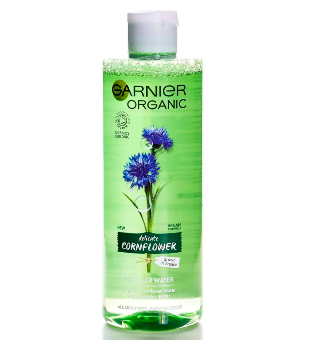 Garnier Organic Soothing Cornflower Micellar Cleansing Water
